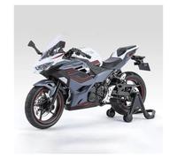AUDSNI Maqueta de Motocicleta Colección para KA&WASAKI para Ninja 400 Modelo De Simulación De Motocicleta De Aleación(Grey)