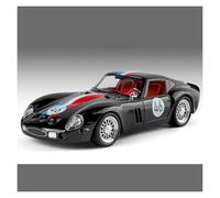 AUDSNI Modelo De Automóvile 1:24 para Ferrari 250GTO Adorno De Exhibición De Coche A Escala De Metal Fundido A Presión Coche Diecast a Escala(Negro)