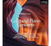 Audun Sandvik - Herman Vogt: Cello and Piano concertos