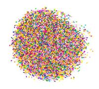 AUEAR, 100 g de caramelos falsos coloridos de azúcar, chispas de resina polimérica, arcilla para arte de uñas, rebanadas para manualidades, funda de teléfono, pasteles, postres, simulación