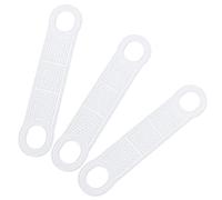 AUEAR, Paquete de 100 tiras de goma antideslizantes transparentes para ropa para perchas de madera y plástico, uso en tiendas del hogar