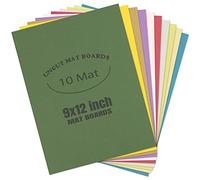 AUEAR, Tableros de fotos sin cortar de 9 x 12 pulgadas para marco, impresión, obras de arte, colores surtidos, paquete de 10