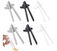 AUEFUDQ 6 Piezas Palillos de dedo para jugadores Clips de bocadillos Pinzas de dedo manos libres Sin manos sucias Accesorios de juego higiénicos