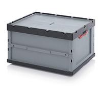 Auer Packaging Caja plegable profesional 60 x 40 x 42 cm con tapa, caja