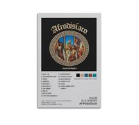 AUEYQWHE Afrodisíaco - Póster de Rauw Alejandro para pared, diseño estético, para sala de estar, dormitorio, 30 x 45 cm, estilo sin marco
