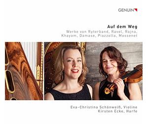 Auf dem Weg. Musique pour violon et harpe. Schönweiß, Ecke.