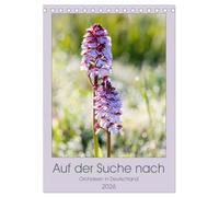Auf der Suche nach Orchideen in Deutschland (Tischkalender 2026 DIN A5 hoch), CALVENDO Monatskalender: Welche Orchideen sind in der eigenen Heimat finden