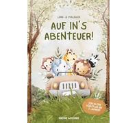 Auf in’s Abenteuer!: Lern- & Malbuch für kleine Künstler ab 3 Jahren