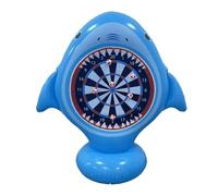 Aufblasbares Dartboard | Hai Strandspielzeug | Outdoor Dartspiel - PVC 130cm 6 Bälle Hai Design Sicher | Dartboard Kinder Jugendliche Familie Outdoor Sommer | Pool Wasserpark Party Camping Gesc