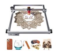 Aufero Laser 2 Grabador láser, Grabador láser de diodo 5W Long Focus, Máquina de grabado láser para madera/cuero, superficie de grabado 390 x 390 mm, máquina grabadora láser para principiantes