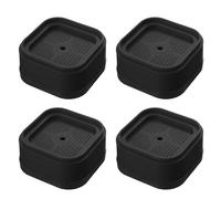 Aufmer Elevadores de muebles, elevadores de cama a 3 pulgadas y 1 pulgada para escritorio, sofá, patas de silla, refrigerador y lavadora, elevadores rectangulares de alta resistencia, elevadores de