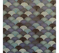 Aufodara Telas al Metre Estilo Japonés Tejido DIY Costura para Decorar Patchwork Ropa Mantel de Mesa Cortina Tejido de Coser, Ancho 145 cm (100 x 145 cm, Color-02 #)