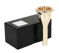 Aufquwk Boquilla De Trompeta,Boquilla De Melófono,Boquilla para trombón tenor 7C - Reemplazo de reproductor de tuba de latón, boquilla de vástago de 13,3 mm para interpretación musical