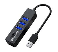 Aufquwk Estación de Acoplamiento USB, Adaptador USB Multiport | Splitter de concentrador USB de Alta Velocidad de Alta Velocidad - Computadoras y Accesorios, estación de Acoplamiento Directo para