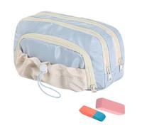 Aufquwk Estuches Bonitos - Bolsa para Lápices con Cordón | Organizador Impermeable De Gran Capacidad para Material Escolar De Estudiantes para Colegio Y Viaje