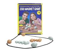 Aufquwk Juego De Magnético - Juego de Imanes Ovalado para Reuniones Familiares con Cuerda - Juguete Estratégico Clásico para Adultos y Jóvenes