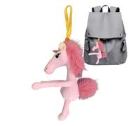 Aufquwk Llavero del Caballo del Año Nuevo Chino - Decoraciones para el Hogar Chinas Lindas y - Caballo de Peluche | para Coches Mesa de Comedor Cafetería Librería Sofá Estantería Vitrina Cama