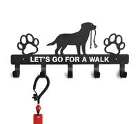 Aufquwk Organizador de cosas para perros, colgador de llaves,Soporte decorativo para collar de perro - Estante de almacenamiento para cosas de perros, decoración para sala de estar, organizador de