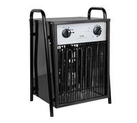 Aufun Calentador de ventilador, calefactor eléctrico, 9 kW, calentador industrial profesional, con 4 niveles de calor, protección contra sobrecarga, ideal para uso en interiores y exteriores (9000 W,