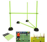 Aufun Conjunto de Barras de Salto Vallas Ajustables para Entrenamientos de Agilidad & Velocidad Barras de Entrenamiento Vallas de Agilidad Vallas de coordinación para Salto regate y Movilidad