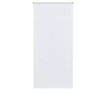 Aufun Estor opaco enrollable térmico, tracción lateral, sin agujeros, fijación Klemmfix (90 x 210 cm, blanco)