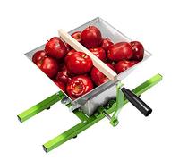 Aufun Molinillo de Fruta, triturador de Fruta, Molinillo de maíz Manual con manivela, Prensa de Fruta para Manzana (7 L, Molinillo de Frutas)