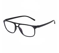 AUGEN by Visions India - Gafas unisex con lentes de corte azul y revestimiento antirreflectante, protege los ojos de la luz azul del ordenador, móvil, tablet, portátil (potencia cero) (110), Negro