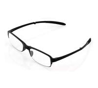 AUGEN TR-90 Unisex Tamaño Libre Negro Plegable Gafas de Lectura con Estuche (+3.00, 1 Pieza)