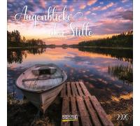 Augenblicke der Stille 2026: Broschürenkalender mit Ferienterminen und stimmungsvollen Fotografien. Format: 30 x 30 cm