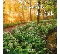 Augenblicke der Stille 2027: Broschürenkalender mit Ferienterminen und stimmungsvollen Fotografien. Format: 30 x 30 cm