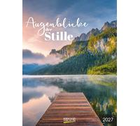 Augenblicke der Stille 2027: Foto-Wochenkalender mit Platz für Notizen. Klimaneutrale Herstellung.