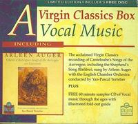 AUGER ARLEEN (soprano) - A Virgin classics box - Vocal music