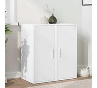 Augerlite Juego de 2 zapateros, color blanco, 32 x 35 x 70 cm, material de madera, zapatero con puerta y 5 compartimentos, almacenamiento de zapatos para pasillo, entrada, orden