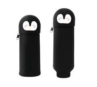 Augesak Estuche de Silicona Suave 2 en 4, Estuche Vertical de Unicornio, Portalápices Kawaii, Estuche Telescópico, Estuche para Niñas, Regalo Escolar para Niños A3