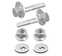 AUGREX Paquete de 2 pernos excéntricos de alineación de brazo de suspensión, tornillo de leva de ajuste para Nissan Armada 5.6L 2004-2015 y Pathfinder 4.0L 2005-2012, reemplaza 545802S400 545802S40A