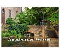 Augsburger Wasser (Wandkalender 2026 DIN A4 quer), CALVENDO Monatskalender: Augsburg ist eine wasserreiche Stadt