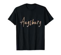 Augsburgo Alemania Diseño Elegante Vintage Camiseta