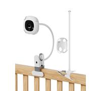 Augstci Soporte para monitor de bebé compatible con Nanit Pro Smart Baby Monitor, soporte de monitor de brazo flexible de 8 pulgadas, conecta tu cámara de bebé donde quieras, 1 paquete