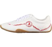 AUGUSE Taekwondo, Kung Fu Taichi Zapatos ligeros Tai Chi Zapatos de verano Transpirable Lona Artes Marciales Zapatos de práctica Kung Fu Zapatos Taekwondo (Color: Blanco, Tamaño: 40)