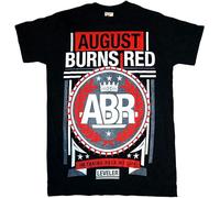 August Burns Red Unisex 100% Cotton Short-Sleeve T-Shirts Black XXL