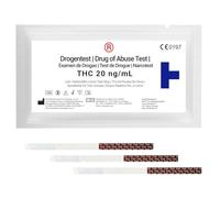 August Engelhardt 10 pruebas de drogas THC para orina, 20 ng/mL, tiras de prueba (calidad farmacéutica)