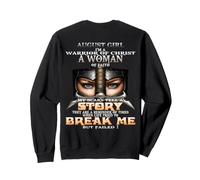 August Girl Soy una guerrera de Cristo una Mujer de fe Sudadera