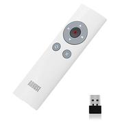 August LP200 Presentador Inalámbrico con Puntero Láser para PowerPoint 15m | 2,4GHz Mando Presentaciones USB Distancia Puntero PowerPoint Remote Presenter para PC Windows Mac Clicker Diapositivas