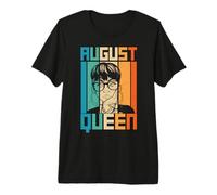 August Queen Black Girl Magic Melanin Queens Mujeres Fun Sista Camiseta Premium