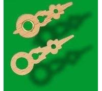 August Schwer Agujas de 32 y 30 mm. de Madera con Enchufe de Laton 9.0106.03