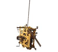August Schwer Mecanismo del Reloj Regula 34, Largo del péndulo 28,5 cm.