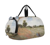 Auguste Renoir - Bolsa de viaje para niños, diseño de piano y pintura de piano, Claude Monet pintura de flores de amapola, Classic