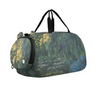Auguste Renoir - Bolsa de viaje para niños, diseño de piano y pintura de piano, Claude Monet - Sauce para estanque de nenúfares, Classic