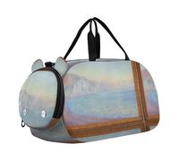 Auguste Renoir - Bolsa de viaje para niños, diseño de piano y pintura de piano, Cuadro de paisaje de Claude Monet, Classic