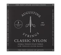 Augustine Black Label Classical Guitar Strings 3-Pack